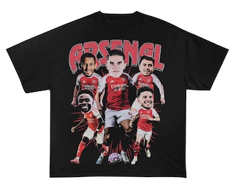 Arsenal Bootleg T-shirt, Football Fan T-shirt
