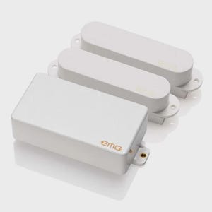 EMG SA/SA/89 Active Guitar Humbucker & Single-Coil Hss Pickup Set, White