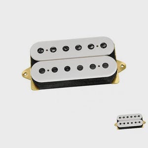 Dimarzio DP193 Air Norton Humbucker Pickup F-spaced, white with black pole