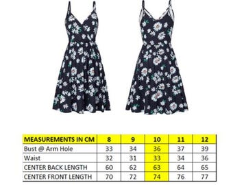 Bodycon Cami Dress PDF Sewing Pattern – UK Sizes 8-12