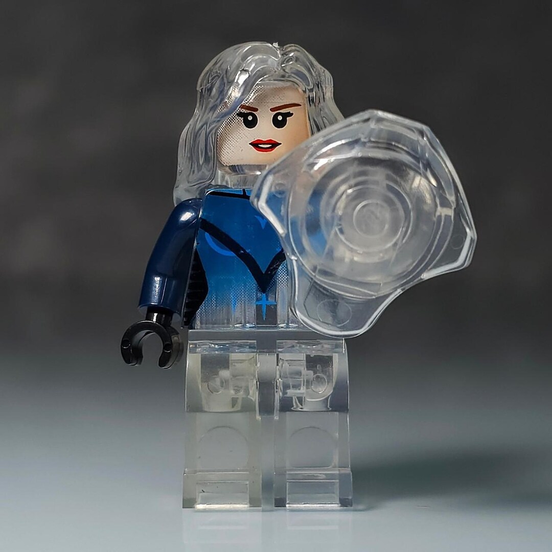 Invisible Woman, Susan Storm Translucent Custom Figure, Fantastic Four ...