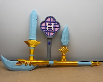 Colección de juguetes para niños de K-Pop Demon Hunters, espada, daga, guja, construcción de accesorios, botín de laboratorio