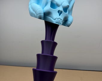 Skeletor Havoc Staff Toy Figurine Build Kit Kiln Cosplay