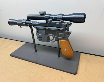 DL-44 Blaster Modelo de utilería Cosplay Star Wars Juguete Figura Kit de construcción Horno