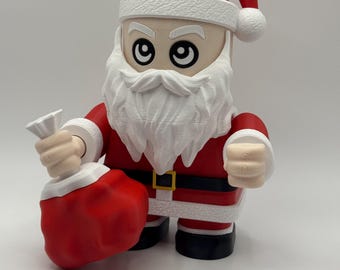 Kit de construction de figurines épaisses du père Noël pour le four