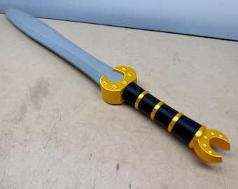 Celtic Combat Sword Toy Figurine Build Kit Kiln Cosplay