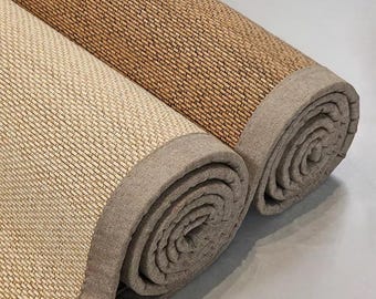 Custom Sized Japanese Style Tatami Bamboo Mat Woven Carpet Premium Handmade Eco-friendly Traditional Asian Modern Thickness 0.716cm