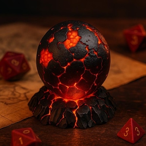 Cristaux volcaniques | Miniature de terrain fantastique | Non peint