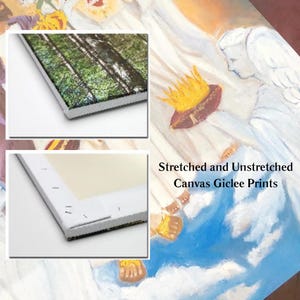 Onze-Lieve-Vrouw van Amerika CANVAS GICLEEPRINT