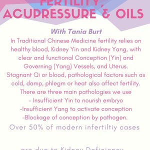 Fertility and oils