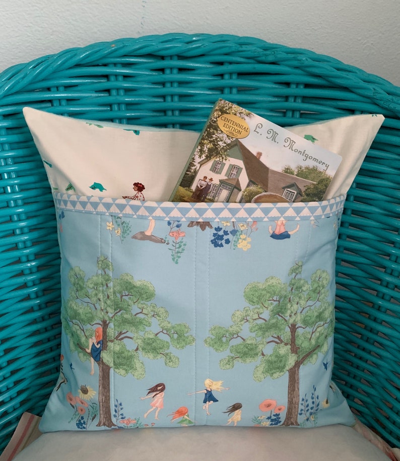 Quilted Pocket Pillow Book Pillow Envelope Style Cover Pattern Etsy Canada