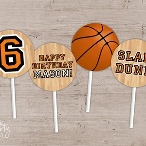 Basketball Birthday Party VIP Pass Style Invitations Printable DIY image 5
