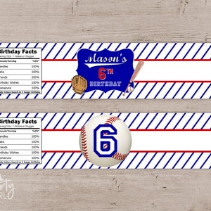 DIY Baseball Birthday Party Ticket Style Invitations Digital U Print image 5