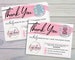 Customer Thank You Scratch Off Cards, Small Business Thank Yous, Business Logo Thank You Custom Card, Business Scratch Offs