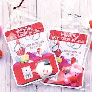 Printable Kids Classroom Valentine&#39;s Day Cards, Arcade Game Claw Machine Valentines Card, Boy Girl Valentine, School Kids Valentines, PDF