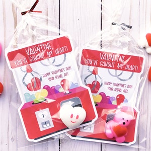 Kids Classroom Valentine&#39;s Day Cards, Arcade Game Claw Machine Valentines Card, Boy Girl Valentine, Printed School Kids Valentines, So Cute
