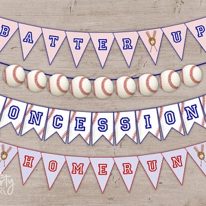 DIY Baseball Birthday Party Ticket Style Invitations Digital U Print image 3