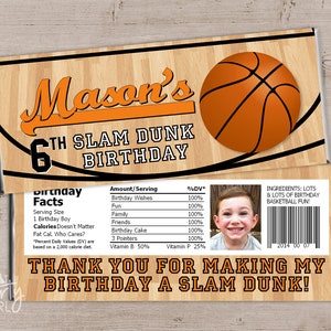 Basketball Birthday Party VIP Pass Style Invitations Printable DIY image 8