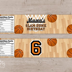 Basketball Birthday Party VIP Pass Style Invitations Printable DIY image 7