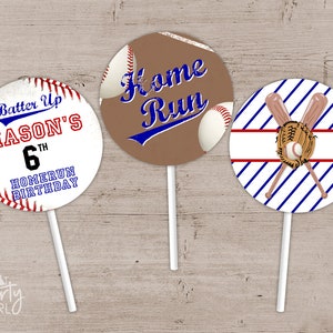 DIY Baseball Birthday Party Ticket Style Invitations Digital U Print image 4