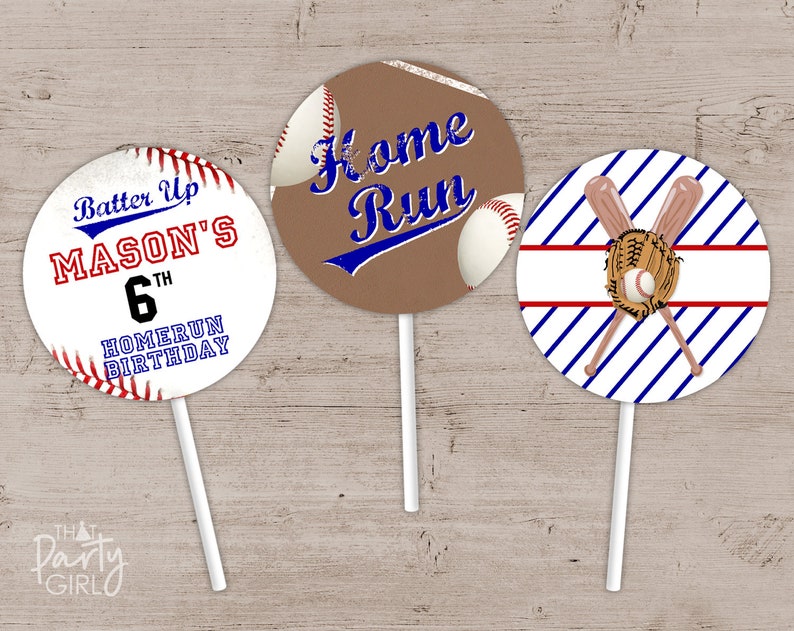 DIY Baseball Birthday Party Ticket Style Invitations Digital U Print image 4