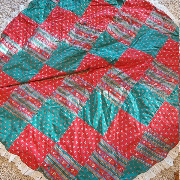 Free Quilted Tree Skirt Pattern Etsy