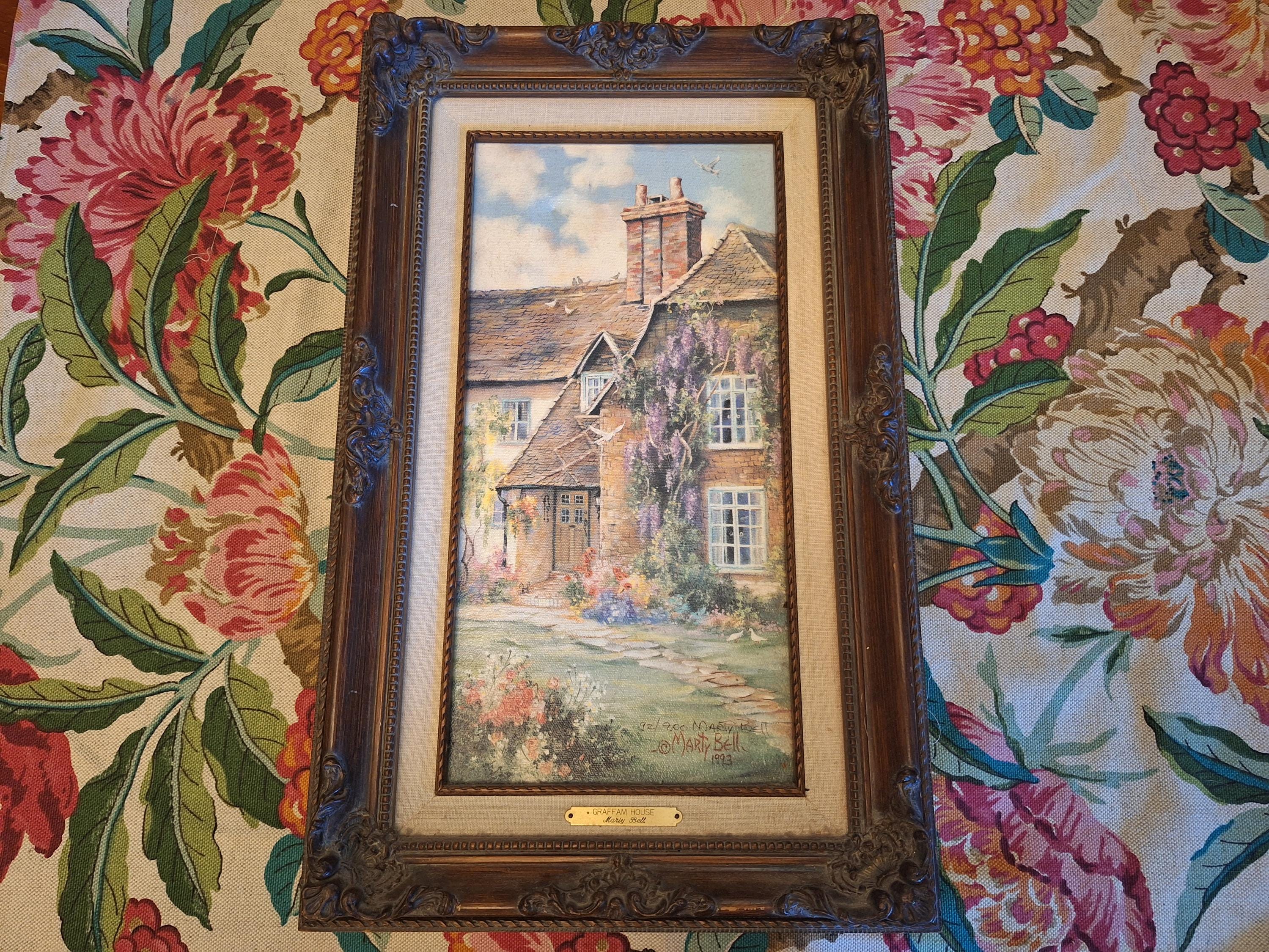 Marty Bell Painting Cottage - Etsy