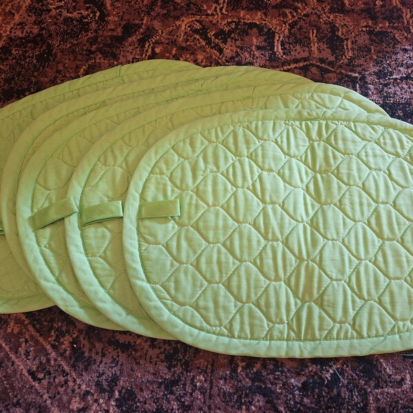 Quilted Placemats Free Shipping Etsy