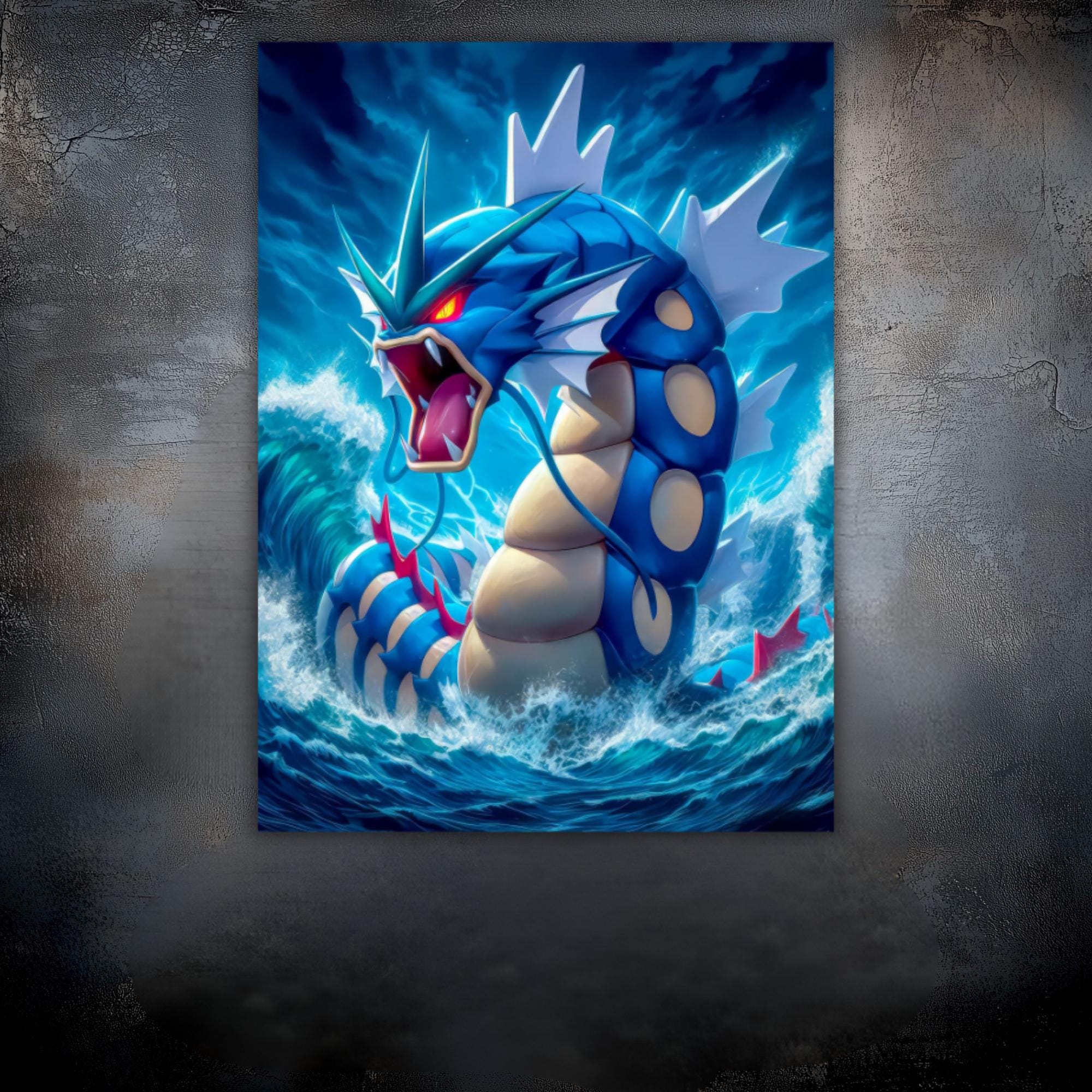 Gyarados painting - Etsy 日本