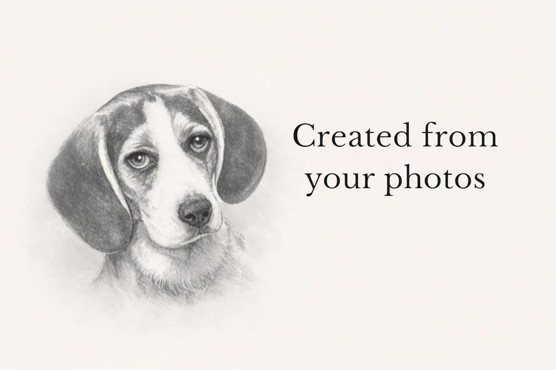 Custom Pencil Drawing – Realistic Hand-Drawn Graphite Art From Photo Bild 3