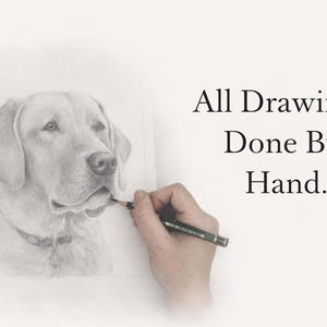 Custom Pencil Drawing – Realistic Hand-Drawn Graphite Art From Photo Bild 5