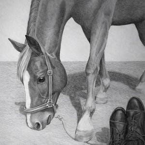 Custom Pencil Drawing – Realistic Hand-Drawn Graphite Art From Photo Bild 1