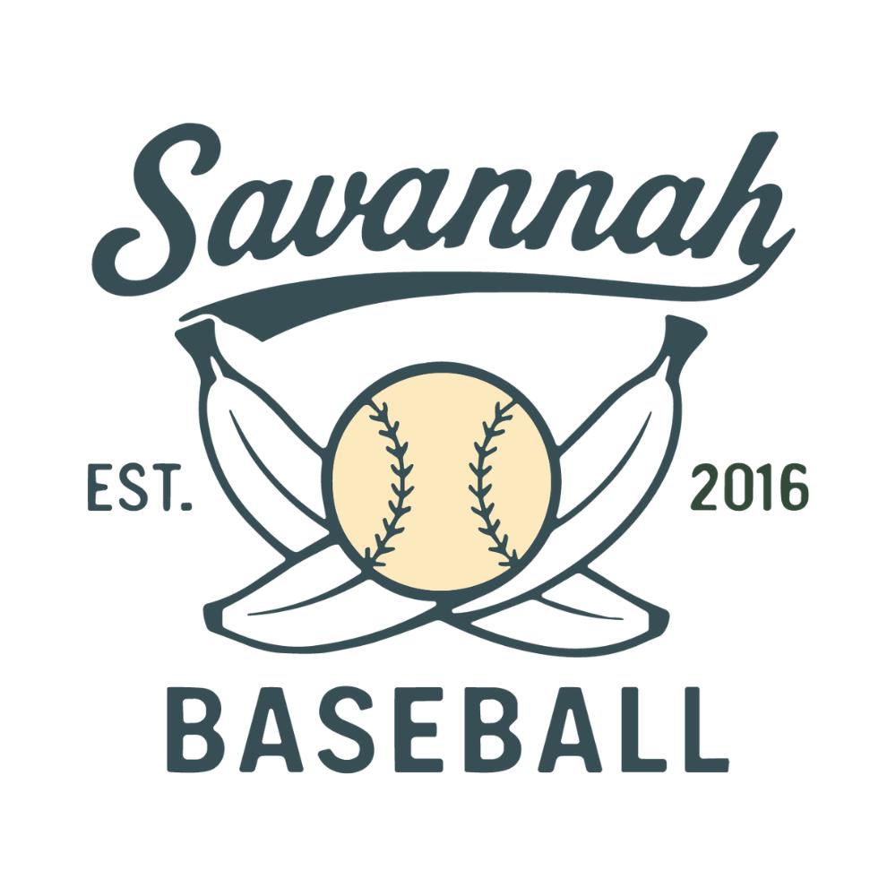 Retro Savannah Baseball T-shirt, Vintage Soft Tee, Unisex Comfort Colors Shirt, Banana fan gift, Summer Sports Top