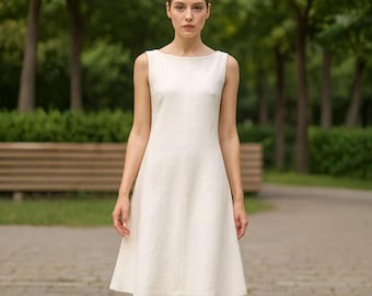 chinese dress ladies Backless A-Line Summer Dress Sewing Pattern  XS-XXXL  IndiePattern