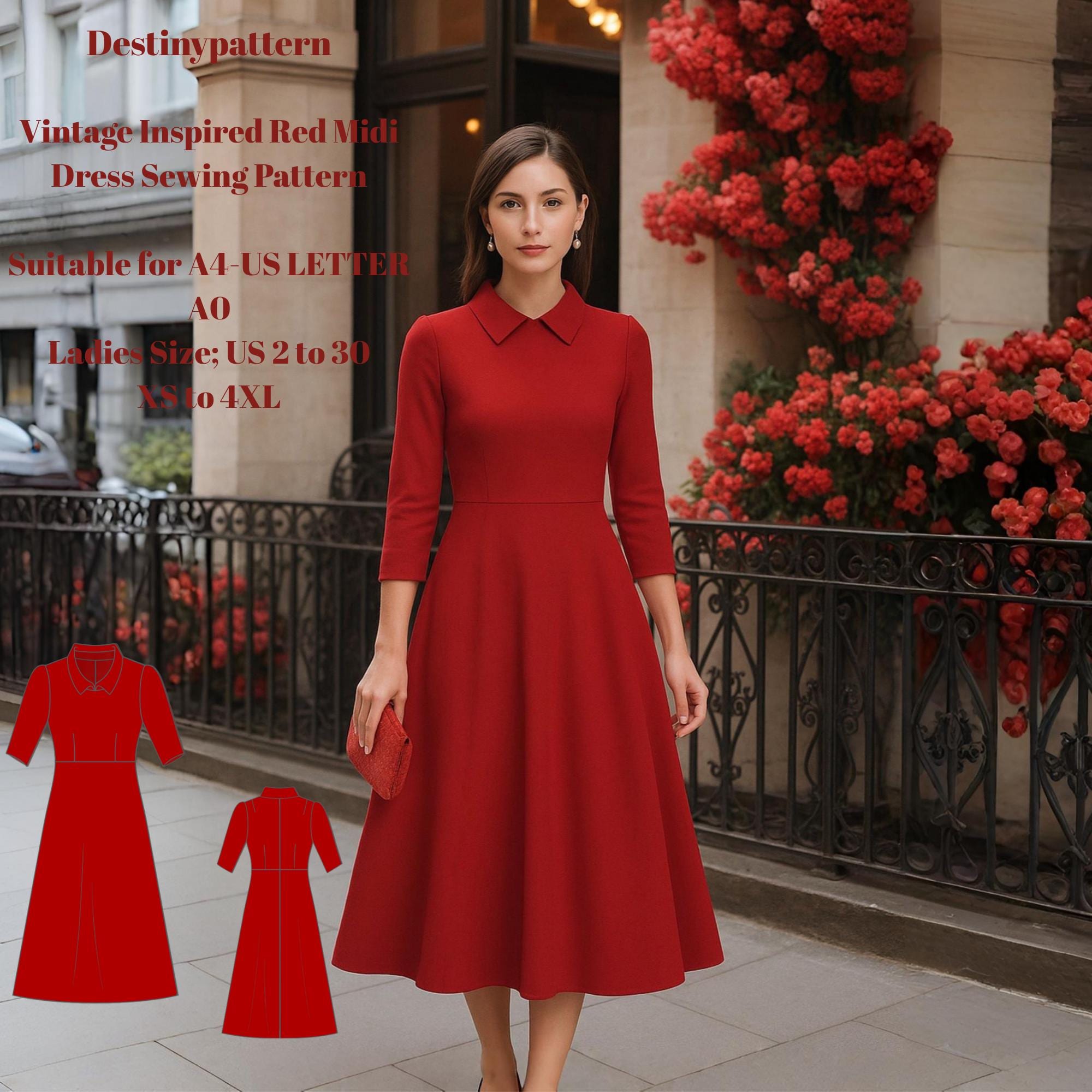 strapless open back dress Girls' Red Valentine's Day Twirl Dress main image 0