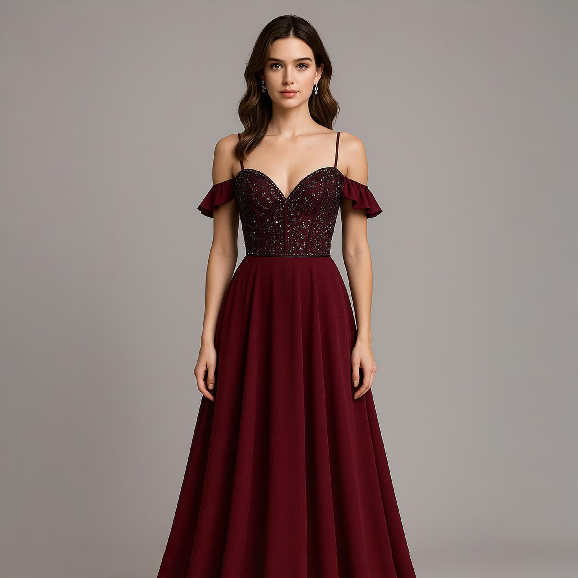 off shoulder formal dress pattern Evening Gown Sewing Pattern: Off-shoulder Ruffle (PDF Pattern) Lehenga Fancy Wear