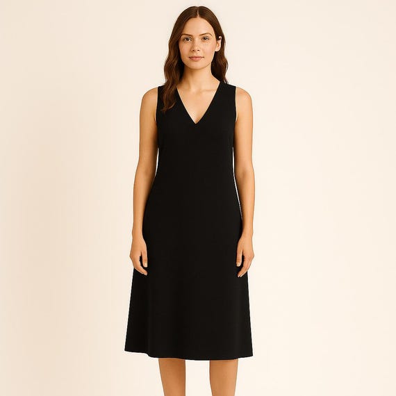 a line vs shift dress A-Line Shift Dress Sapphire / XS / 65% Tencel / 35% Rayon