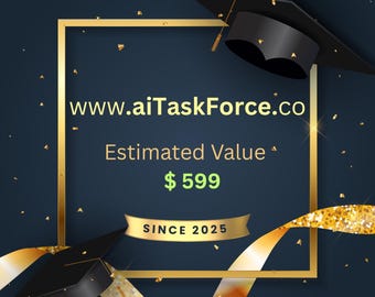 Nom de domaine aiTaskForce.co : IA, automatisation, gestion de projet Marque de démarrage pour 599 dollars Évaluation Atom (16 extensions enregistrées)