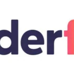 May include: The word "Orderfest" in a gradient of red and orange, with a checkmark inside a blue and purple circle. The checkmark is orange and red, and the circle has a ribbon design.