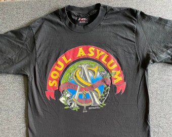 90s Soul Asylum Grave Dancers Union Tour T-shirt. Vintage 1992