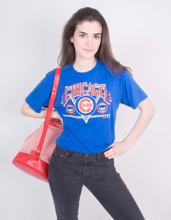 Throwback Chicago Cubs 3 By Buck Tee T-shirt