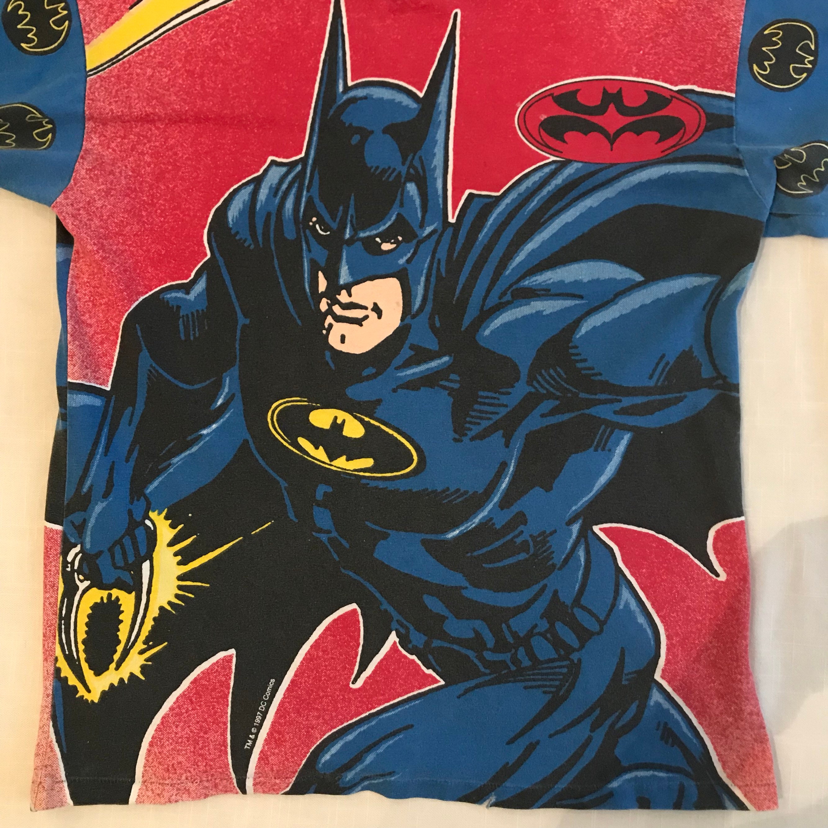 Buy BATMAN DC Comics 90's All Over Oversize Front and Back Online in India  - Etsy