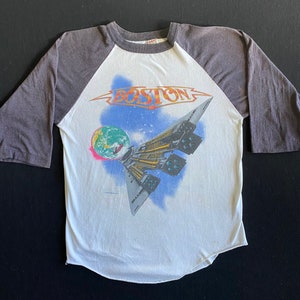 Boston 1987 Tour Tshirt - Etsy