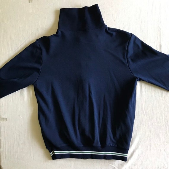 I Love the 80's Poly Zip Up Track Jacket Tennis J… - image 5