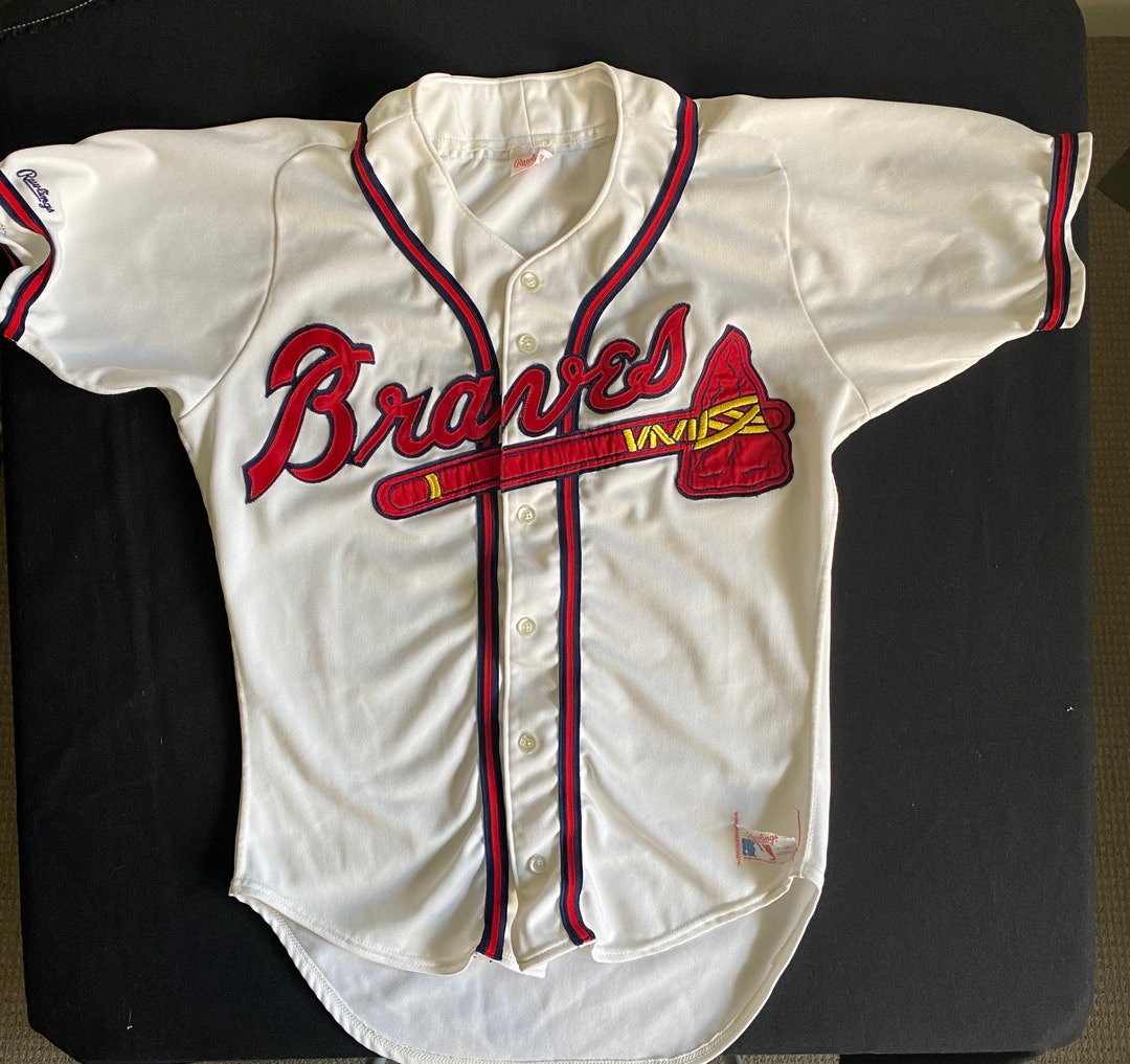 90's Atlanta Braves Baseball Jersey - 5 Star Vintage