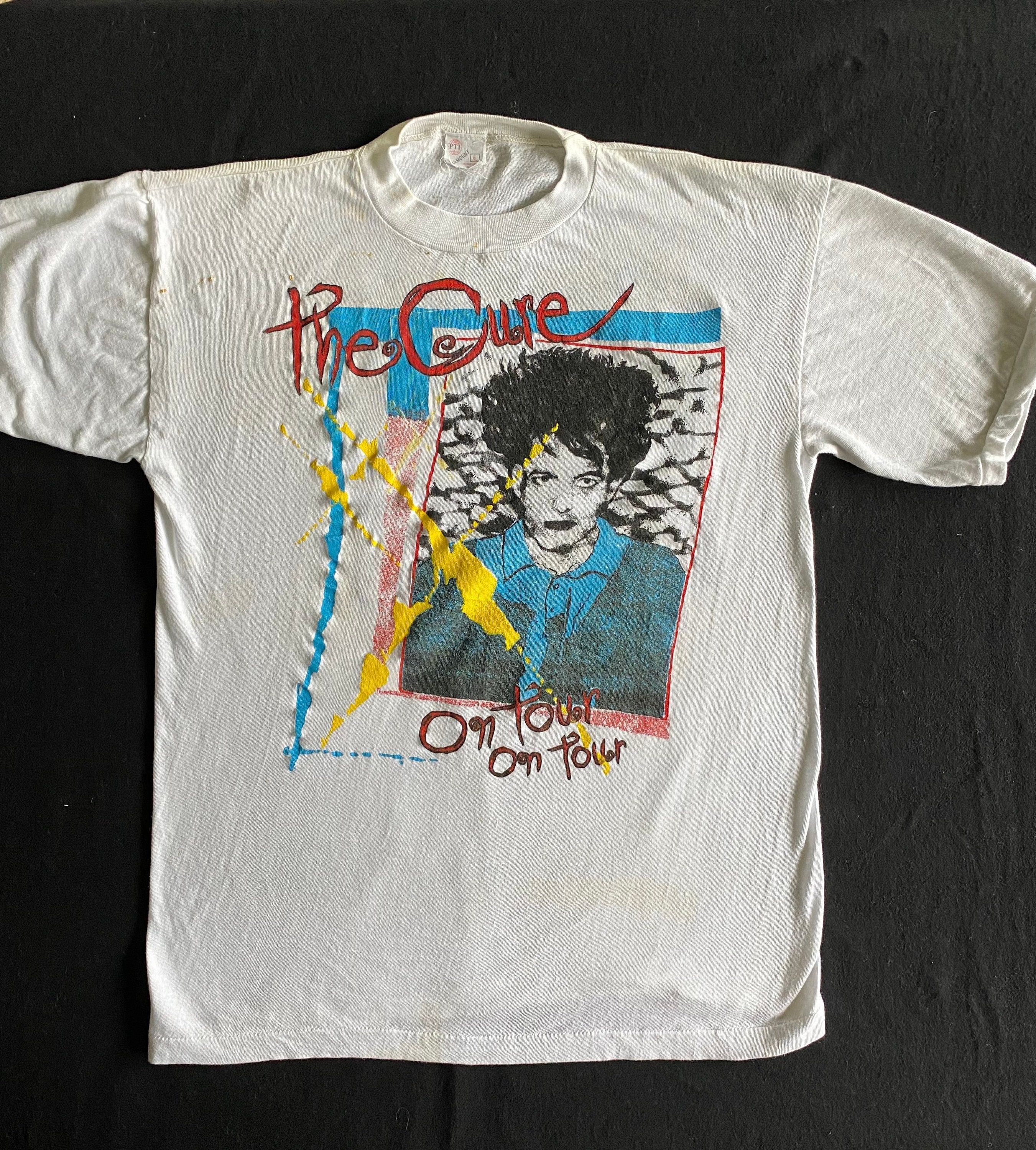 80s THE CURE ヴィンテージTシャツ 80s THE CURE ヴィンテージTシャツ ザ・キュアー
