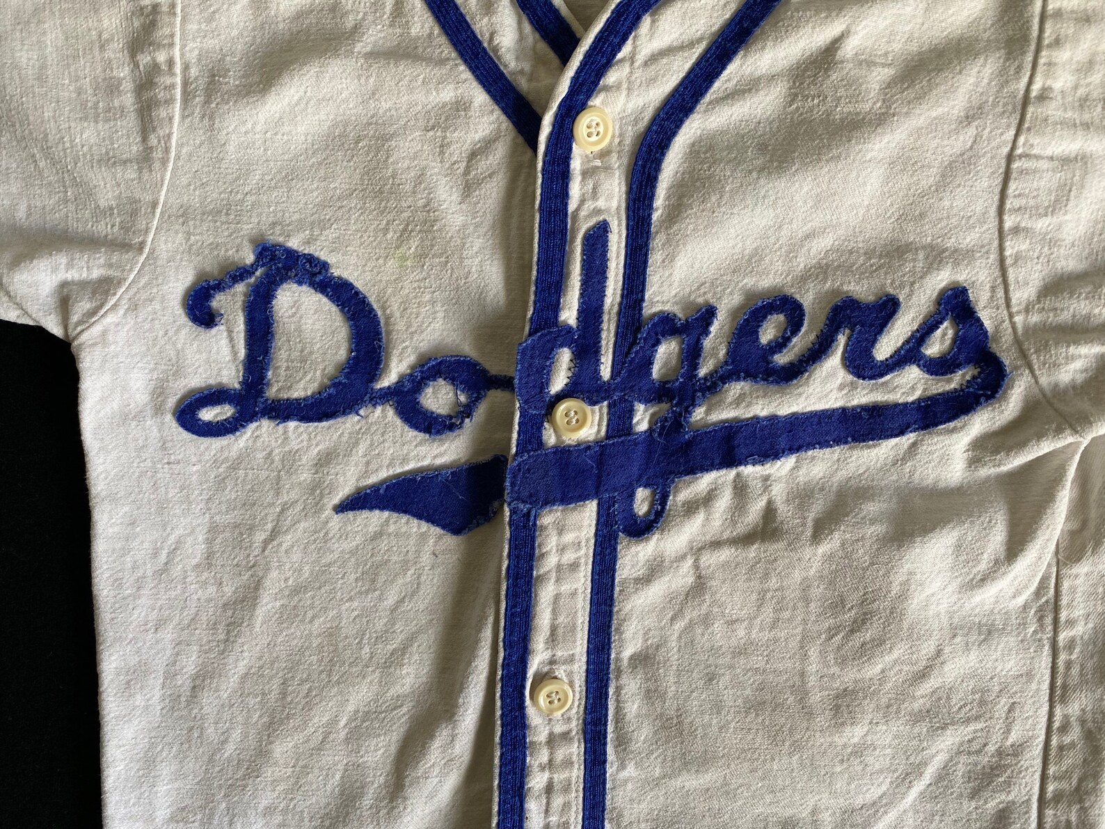 60's Vintage Dodgers Little League Baseball Jersey Empire Etsy