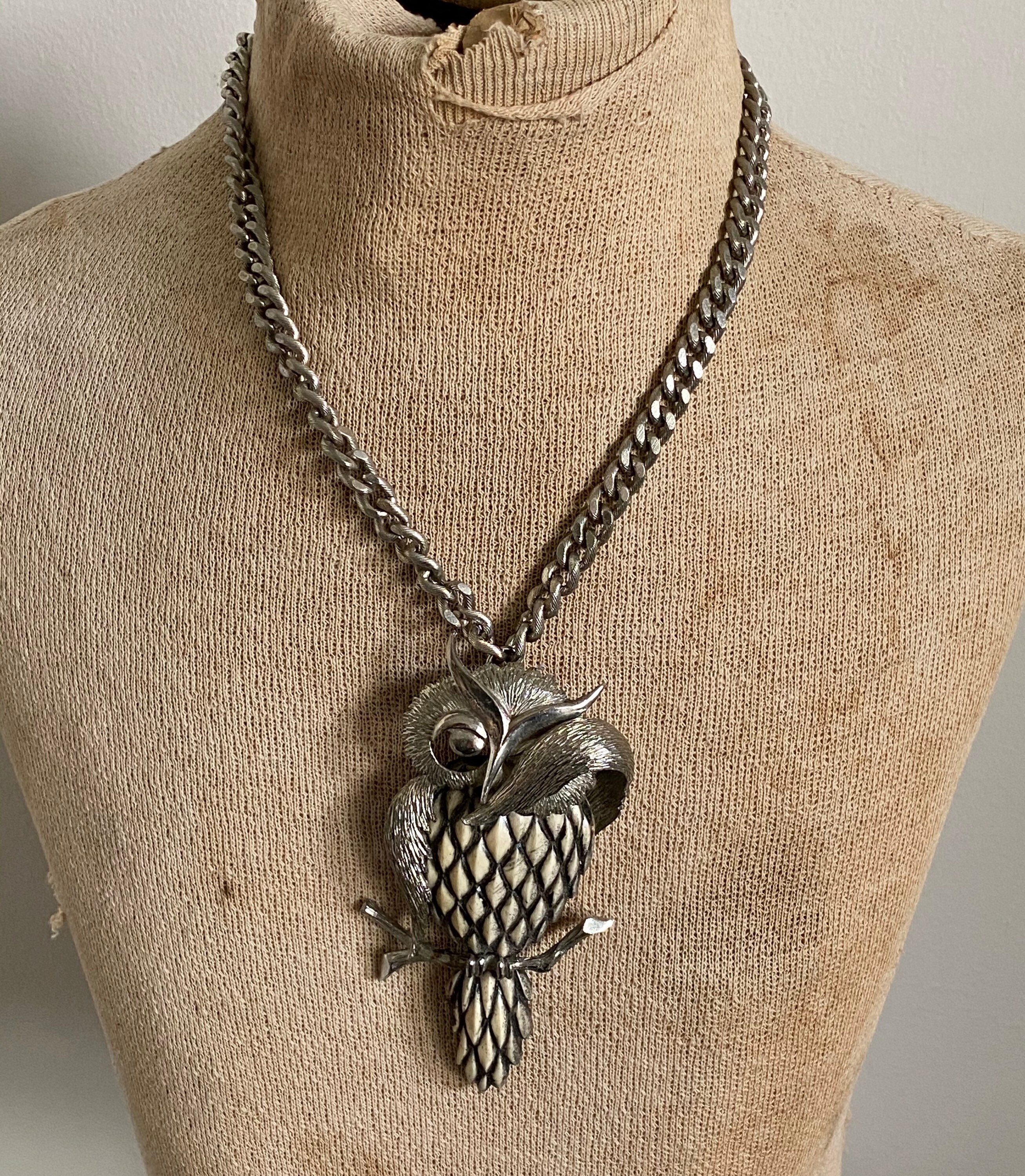 アクセサリー LARD Oxidized Sterling Silver Necklace Chain, Oxidized Rolo Chain