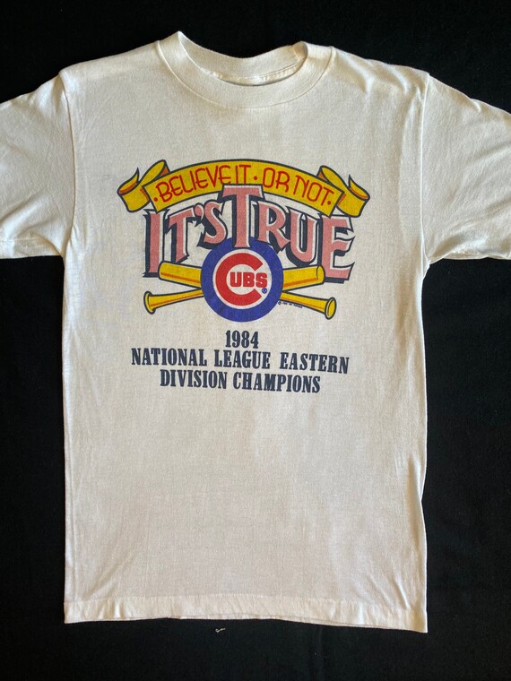 Chicago Cubs 1984 Believe It or Not It's True Nat'