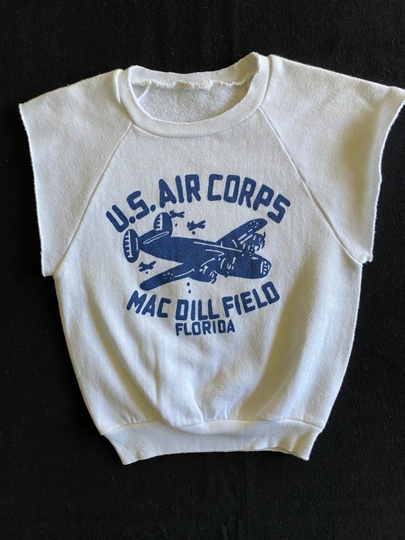 RARE Mac Dill Field Florida 60's Kids Vintage Whit